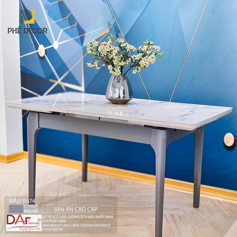 Bàn ăn mặt ceramic có tốt không - Nên chọn nếu nhà bạn thế này