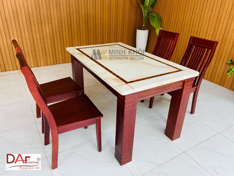 Bàn ăn tròn hay vuông - Bảng so sánh bàn ăn tròn hay vuông