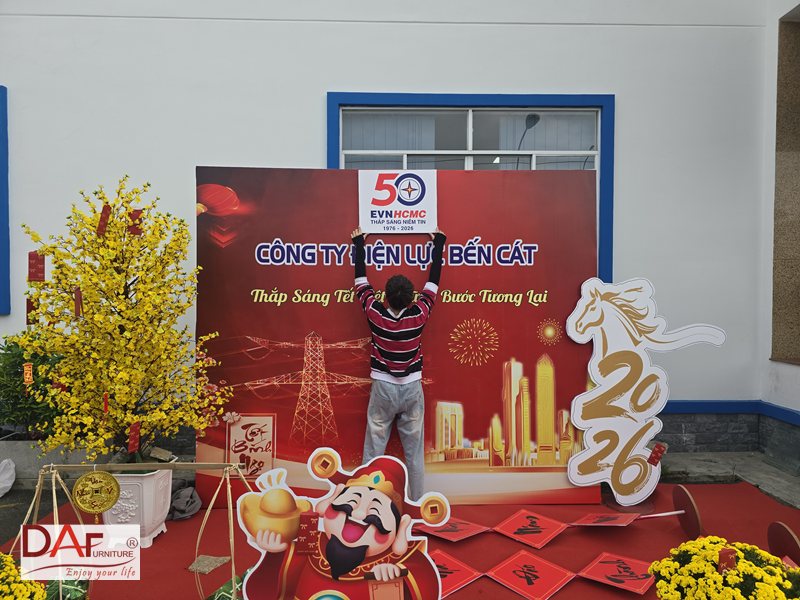 Decor nhà đón Tết 2027 sớm - Bước ba: mới tới trang trí