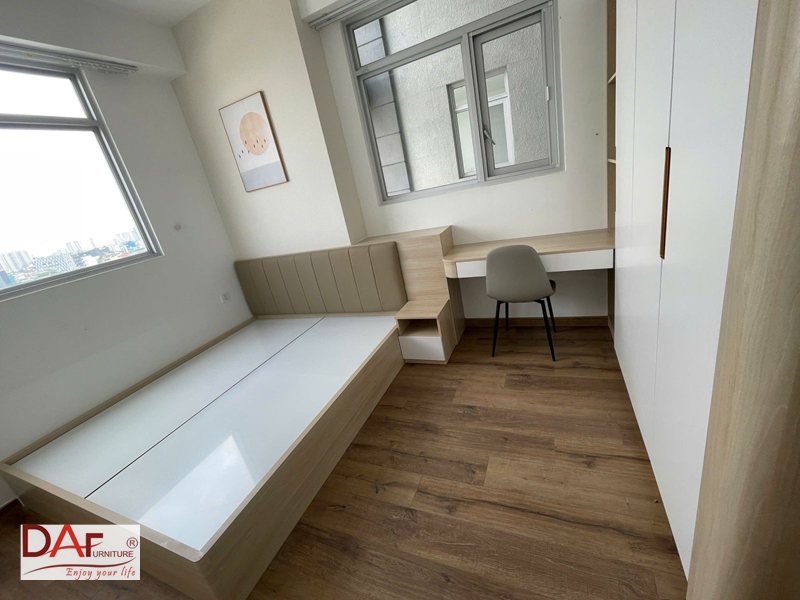 Giường gỗ MDF có bền không - Kết cấu: chỗ tách biệt giường tốt và giường rẻ