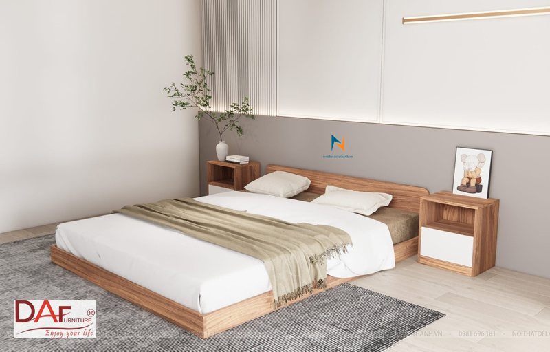 Giường ngủ kiểu Nhật thấp sàn - Cấu tạo và các biến thể trên thị trường