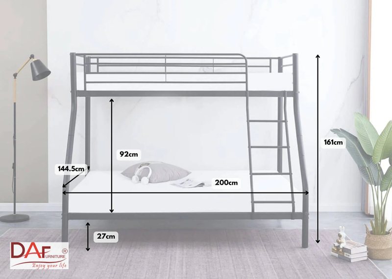 Kích thước giường ngủ chuẩn - Bảng các cỡ giường thông dụng và phù hợp cho ai