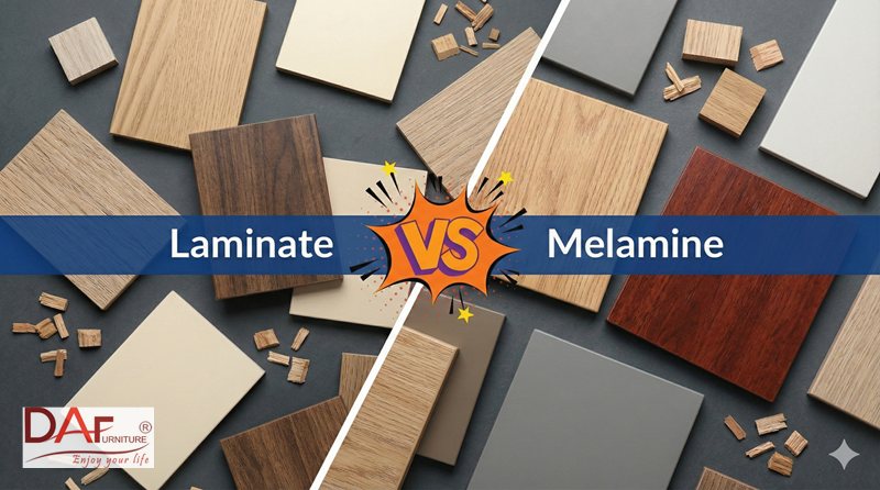 Melamine và laminate khác gì nhau - Bảng so sánh hai lớp phủ theo thứ người mua thực sự cân