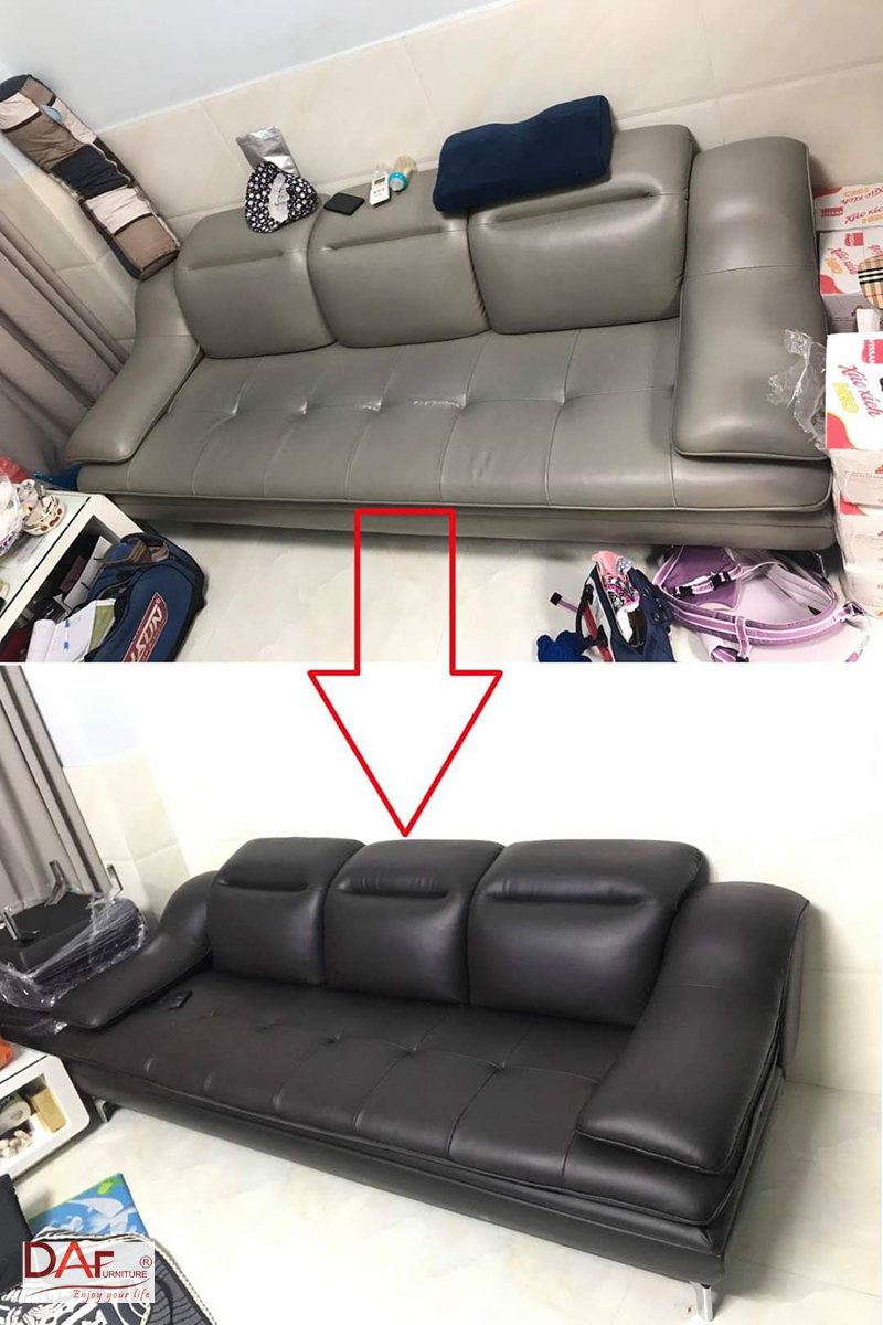 Mua ghế sofa tại Quận 7 - Mút tỷ trọng cao và phần đỡ bên dưới