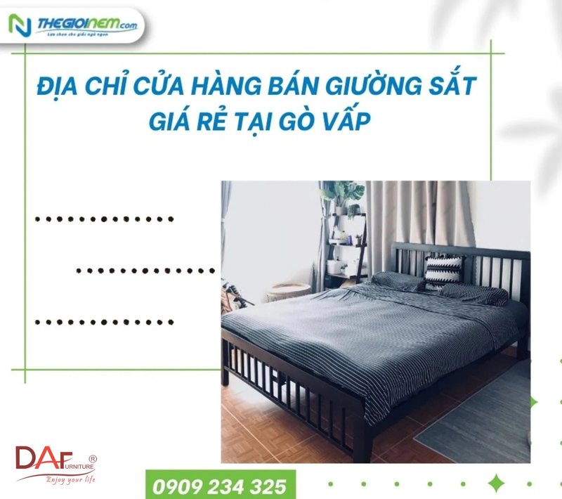 Mua giường ngủ tại Gò Vấp - Nhìn kỹ phần đỡ nệm trước khi trả tiền