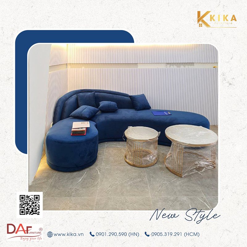 Sofa cho phòng khách nhỏ - Sofa cho phòng khách nhỏ: nguyên tắc chọn gọn lại còn bốn thứ