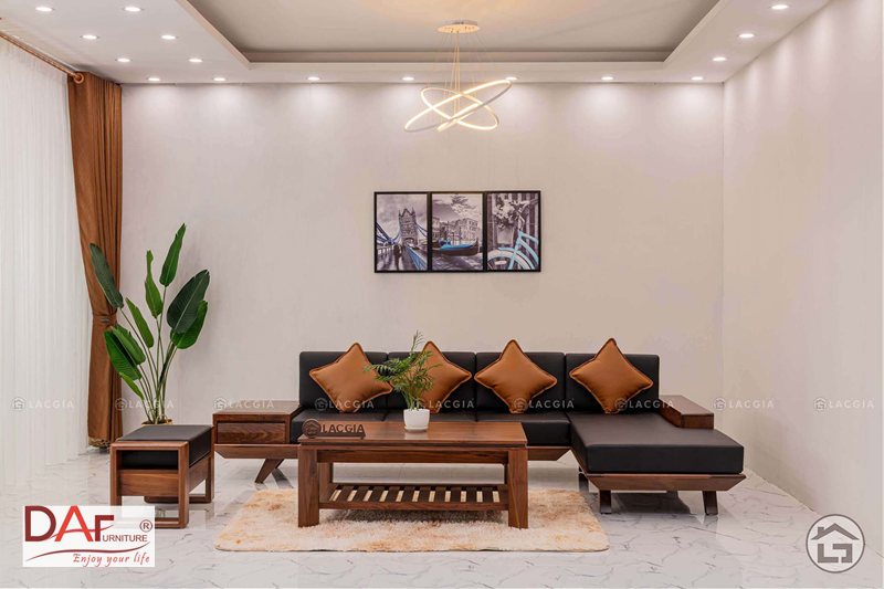 Sofa góc chữ L cho chung cư - Đo thực tế vì cột và hộp kỹ thuật thường ăn mất góc phòng Sofa góc chữ L cho chung cư - Đo thực tế vì cột và hộp kỹ thuật thường ăn mất góc phòng