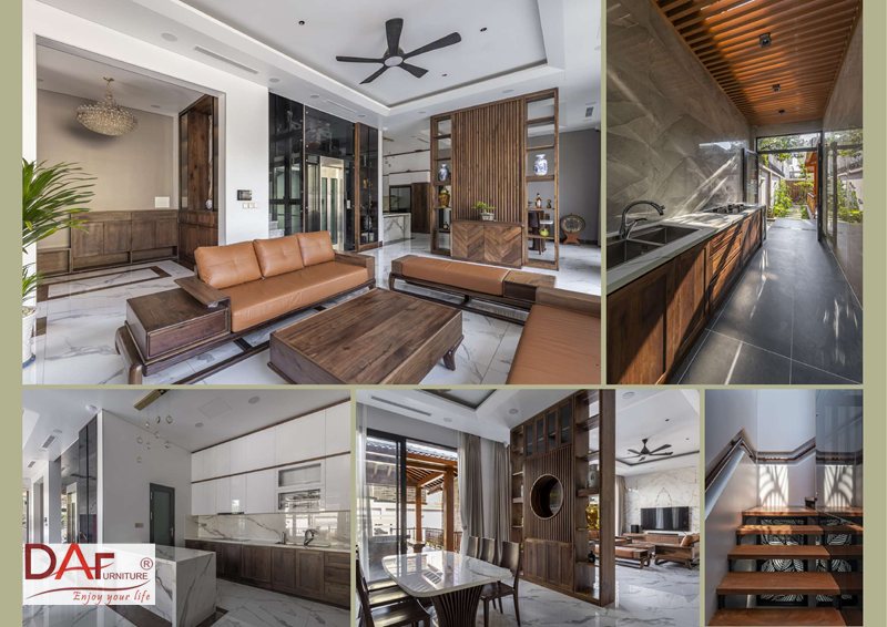 Thiết kế nội thất căn hộ Vinhomes Grand Park - Ban công hẹp và bếp thường liền phòng khách