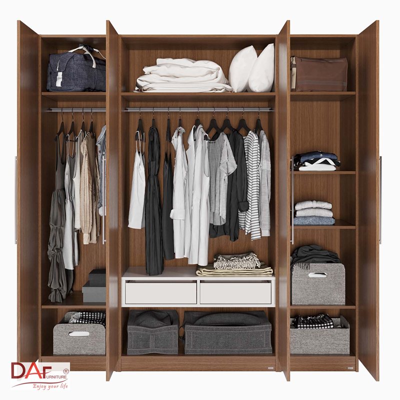 Tủ quần áo cánh lùa hay cánh mở - Chọn cánh mở nếu trước tủ còn khoảng chừa
